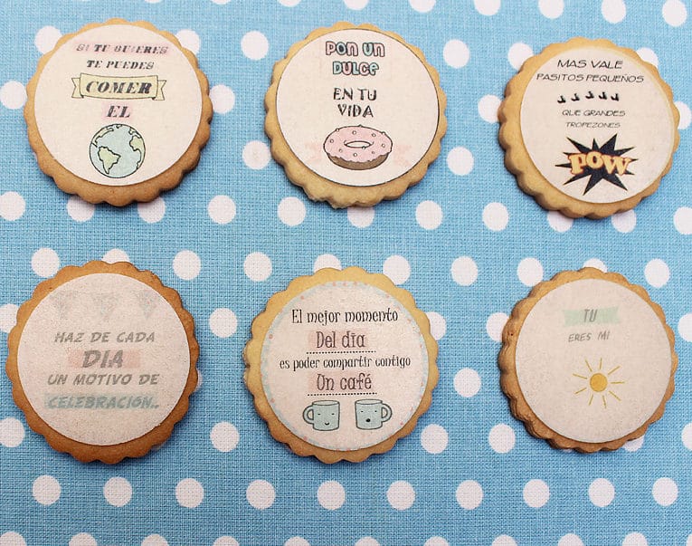 10 frases dulces para personalizar tus galletas de regalo